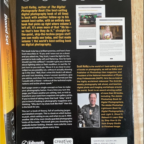 Digital Photography Boxed Set Scott Kelby 1-4 Great Condition #Art #Collectible - Picture 4 of 8